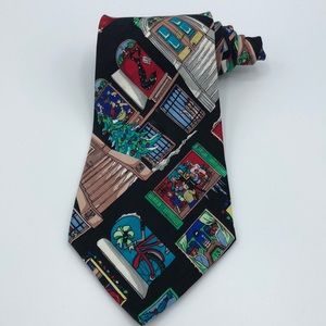 Nicole Miller 1993 Holiday Tie